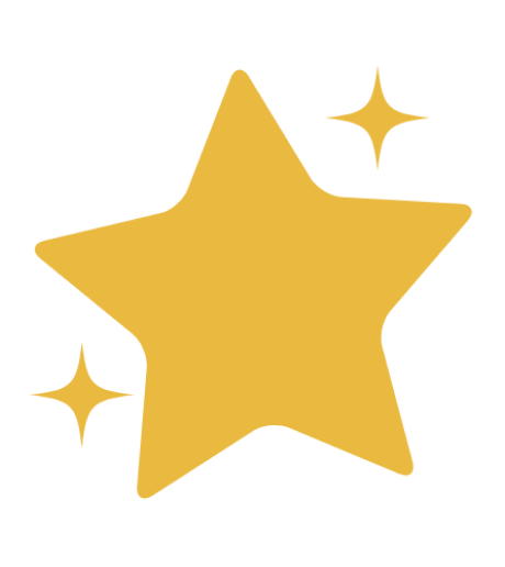 Three stars, The logo of Yes Please app